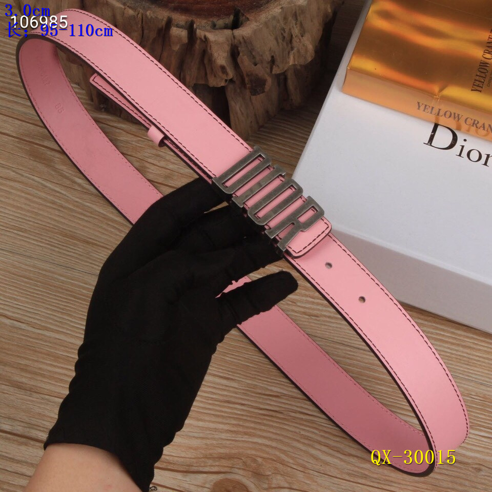 Dior Belts 3.0 Width 016